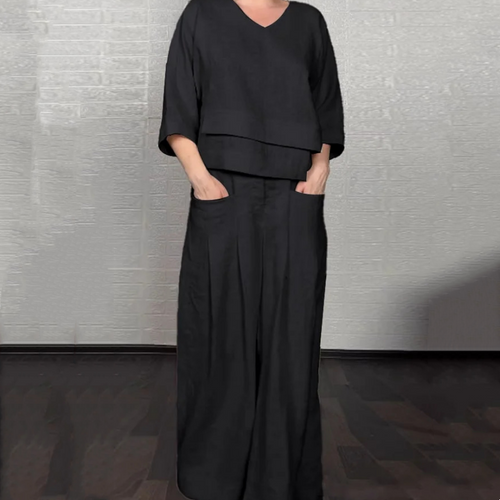 VALENTINA | Set 2 Pezzi con Vestibilità Rilassata e Stile Minimal per Tutti i Giorni